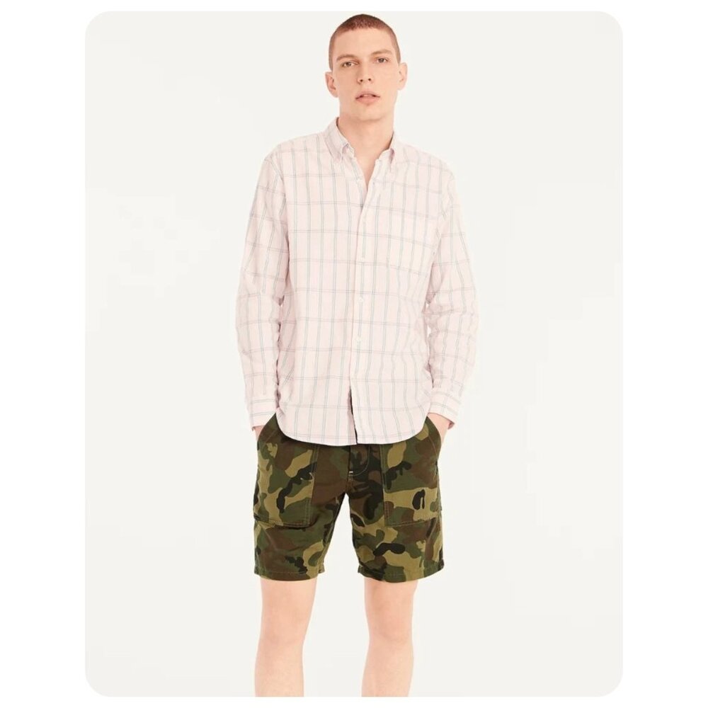 Wallace & Barnes J. Crew Camouflage Camp Shorts sz 31